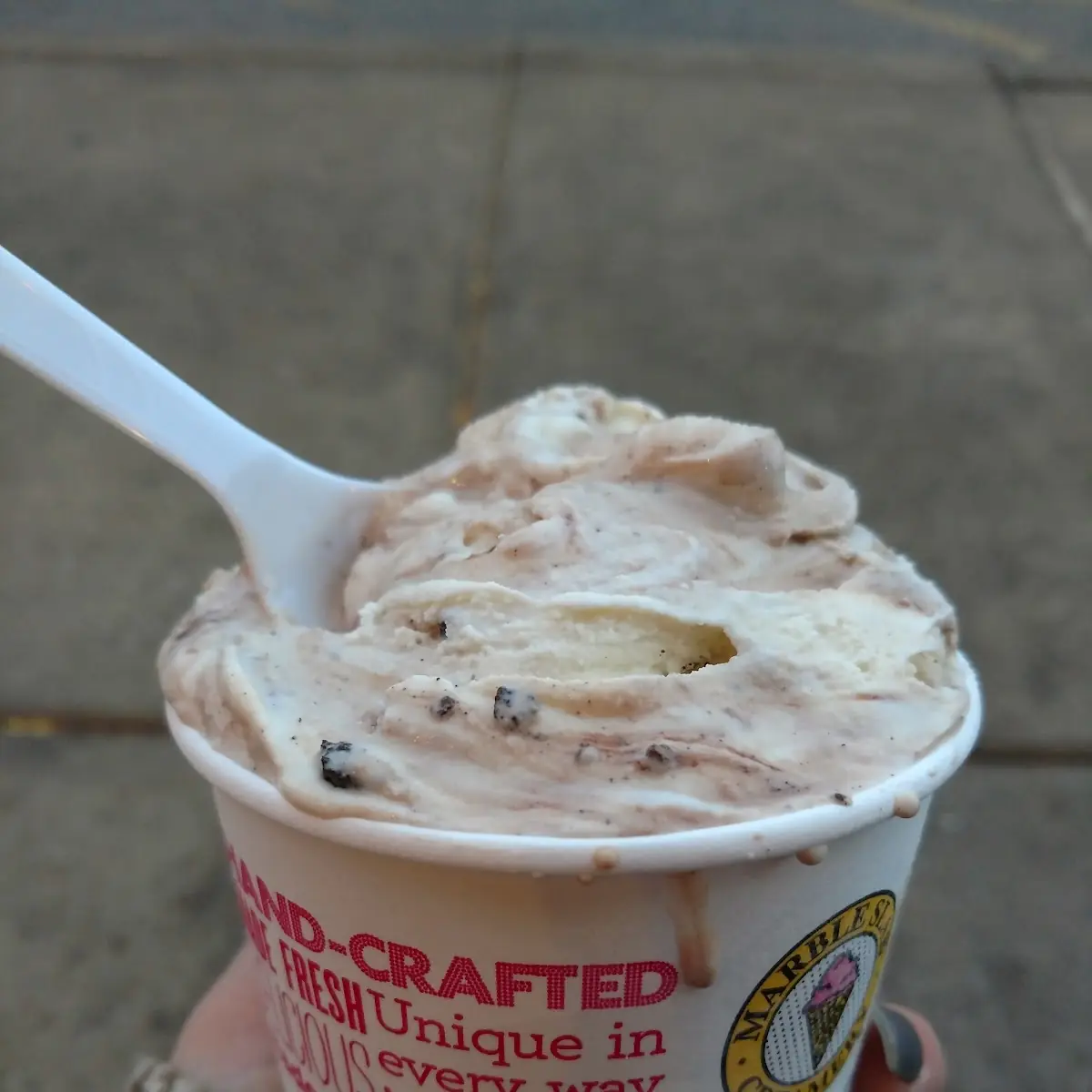Sweet Cream with Oreo and Cookie Dough