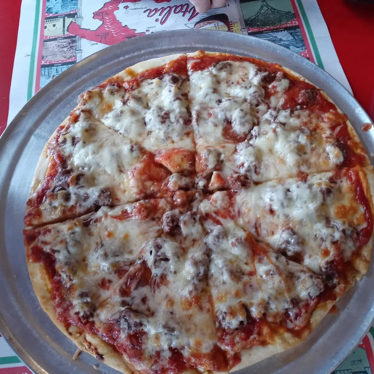 Hamburger Pizza