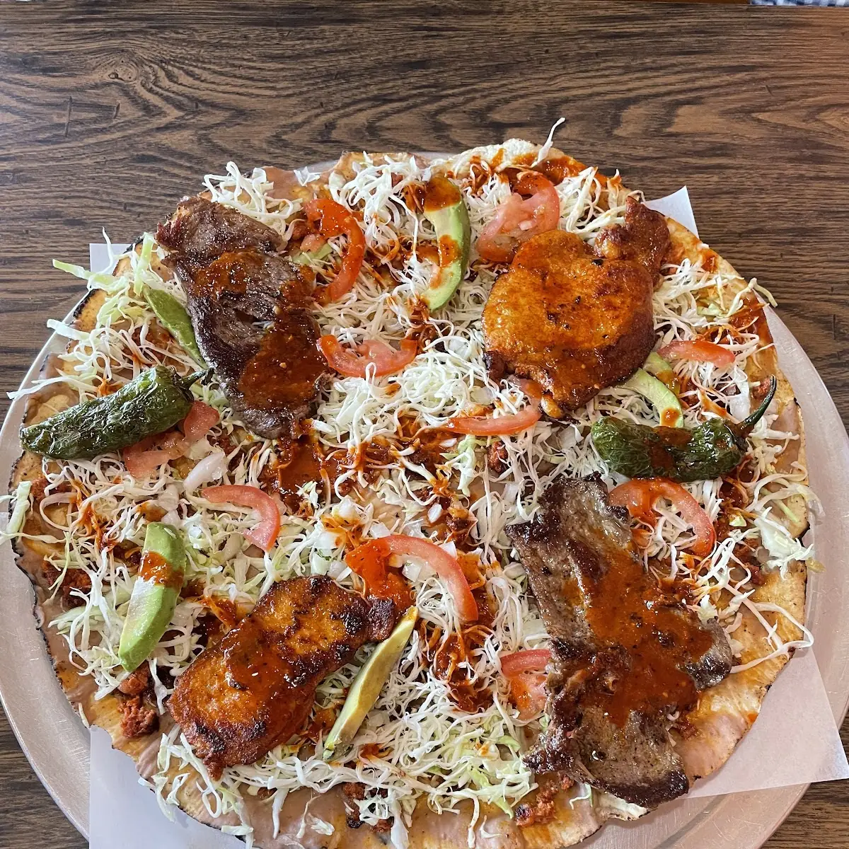 Camarones Rancheros Mojarra