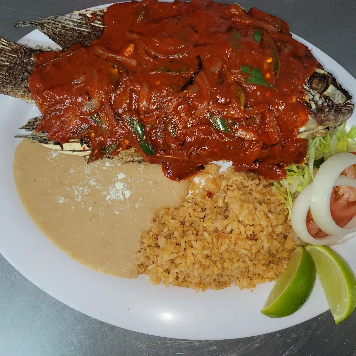 Mojarra a La Diabla