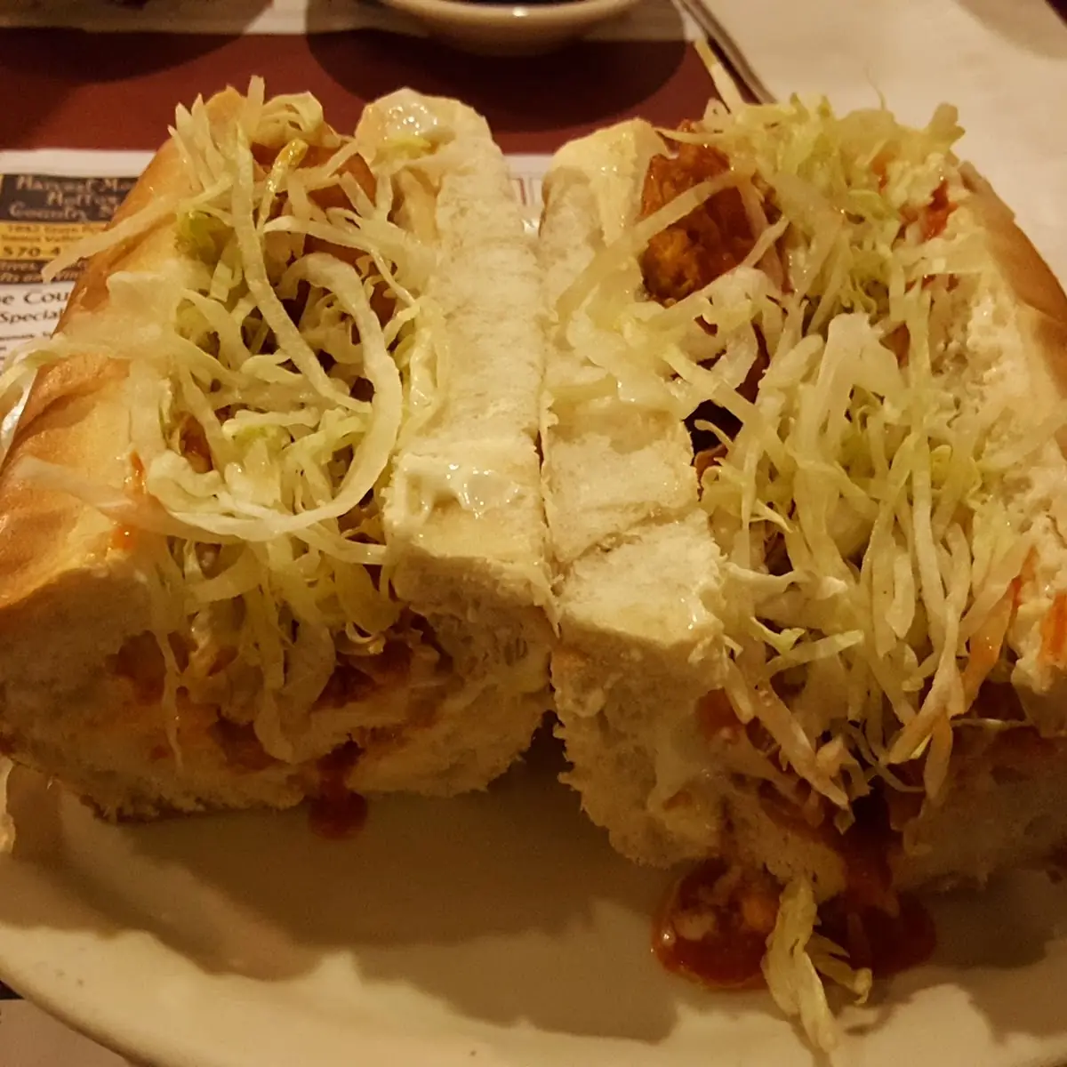 Buffalo Chicken Sub