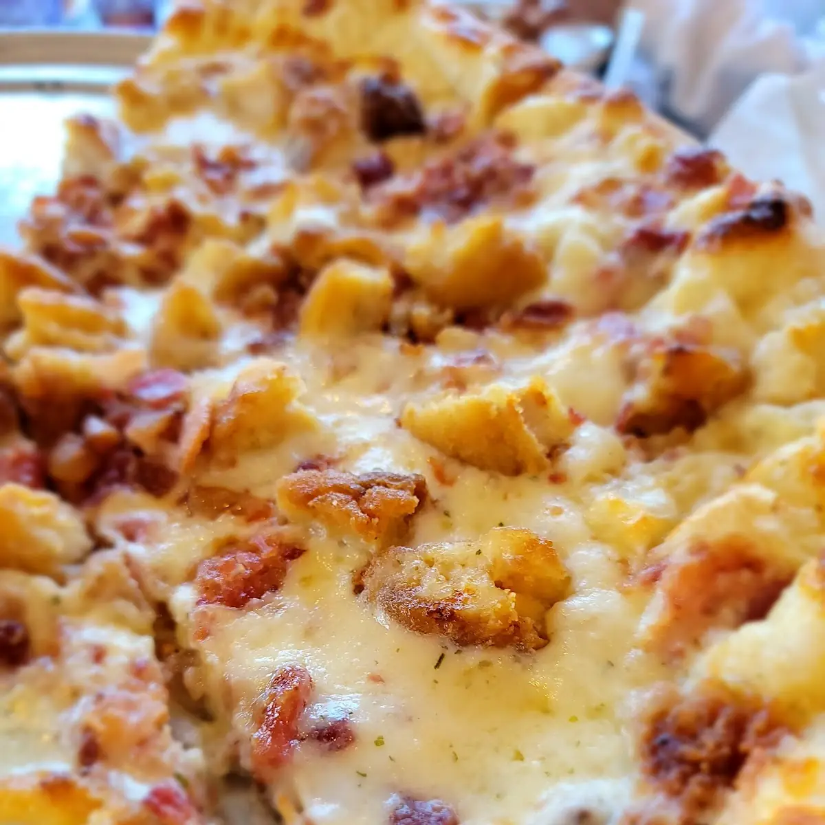 Chicken Bacon Ranch Pizza