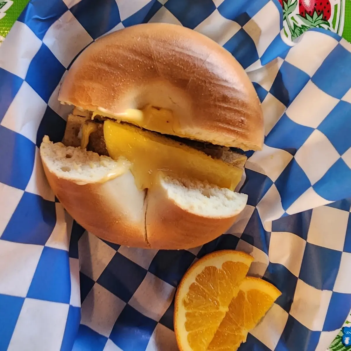 Sausage Egg Cheese Bagels