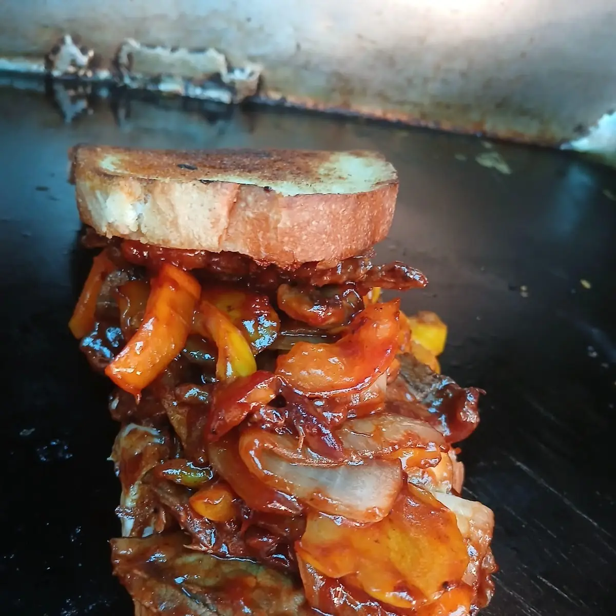 Barbecue Steak Sandwich