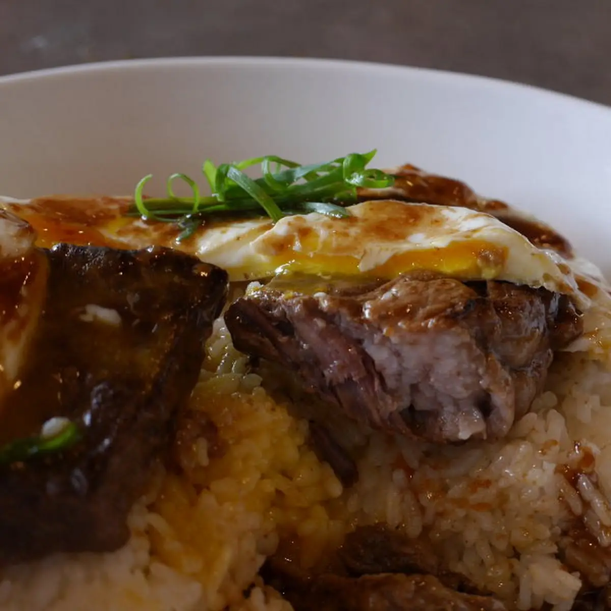 Short Rib Loco Moco