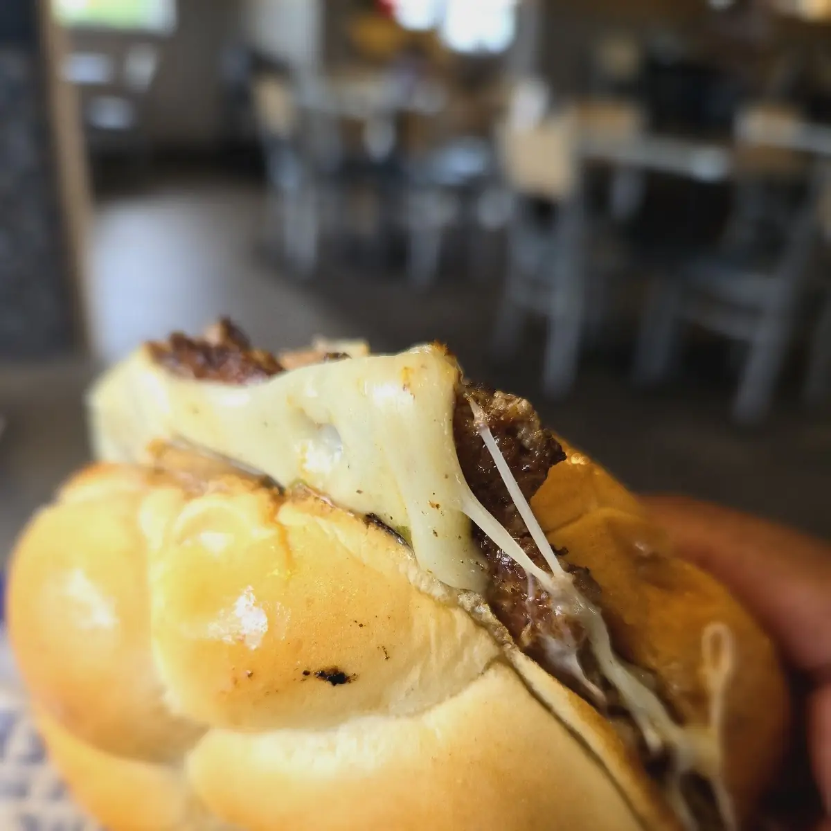 Mushroom Swiss Burger