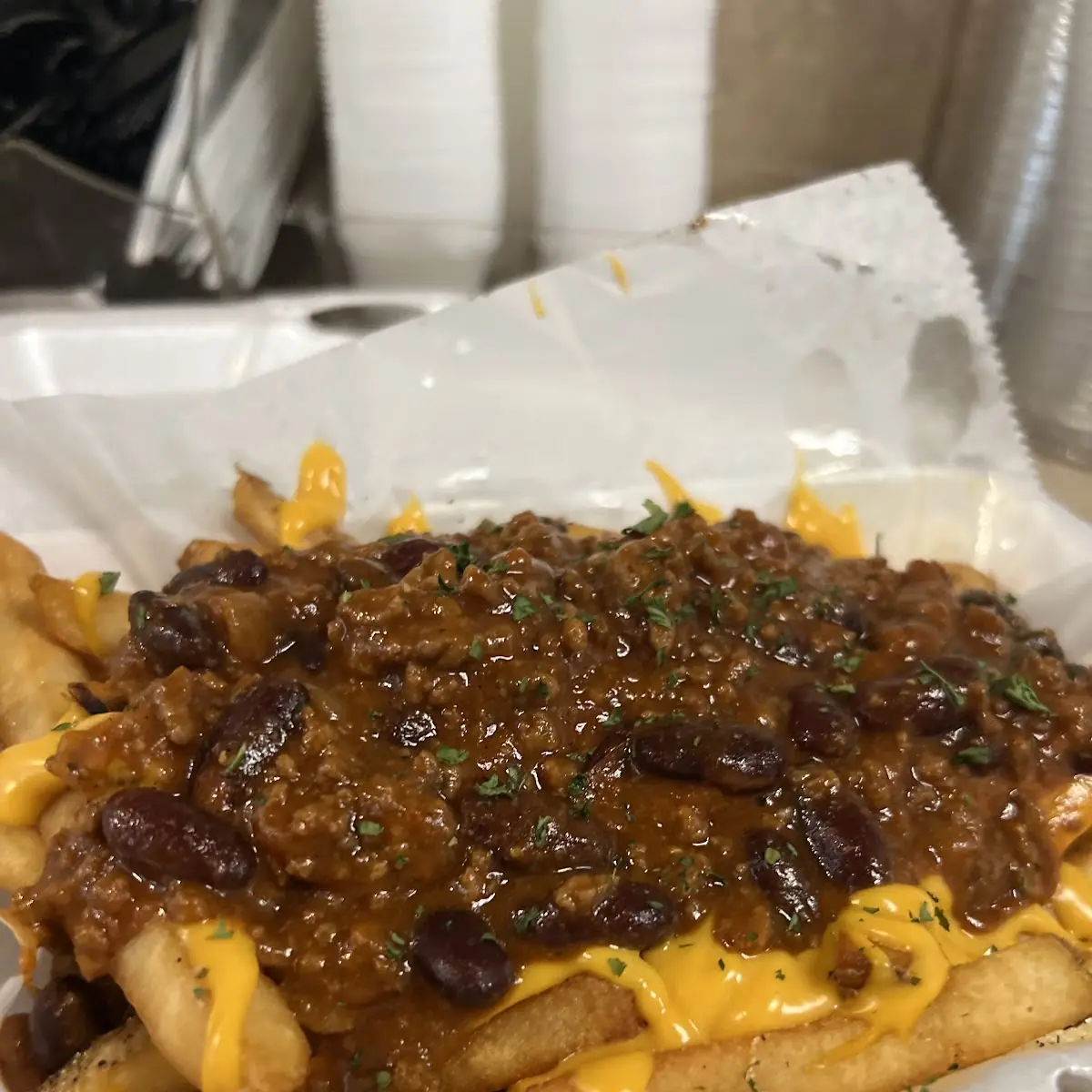Chopped Cheese Fries