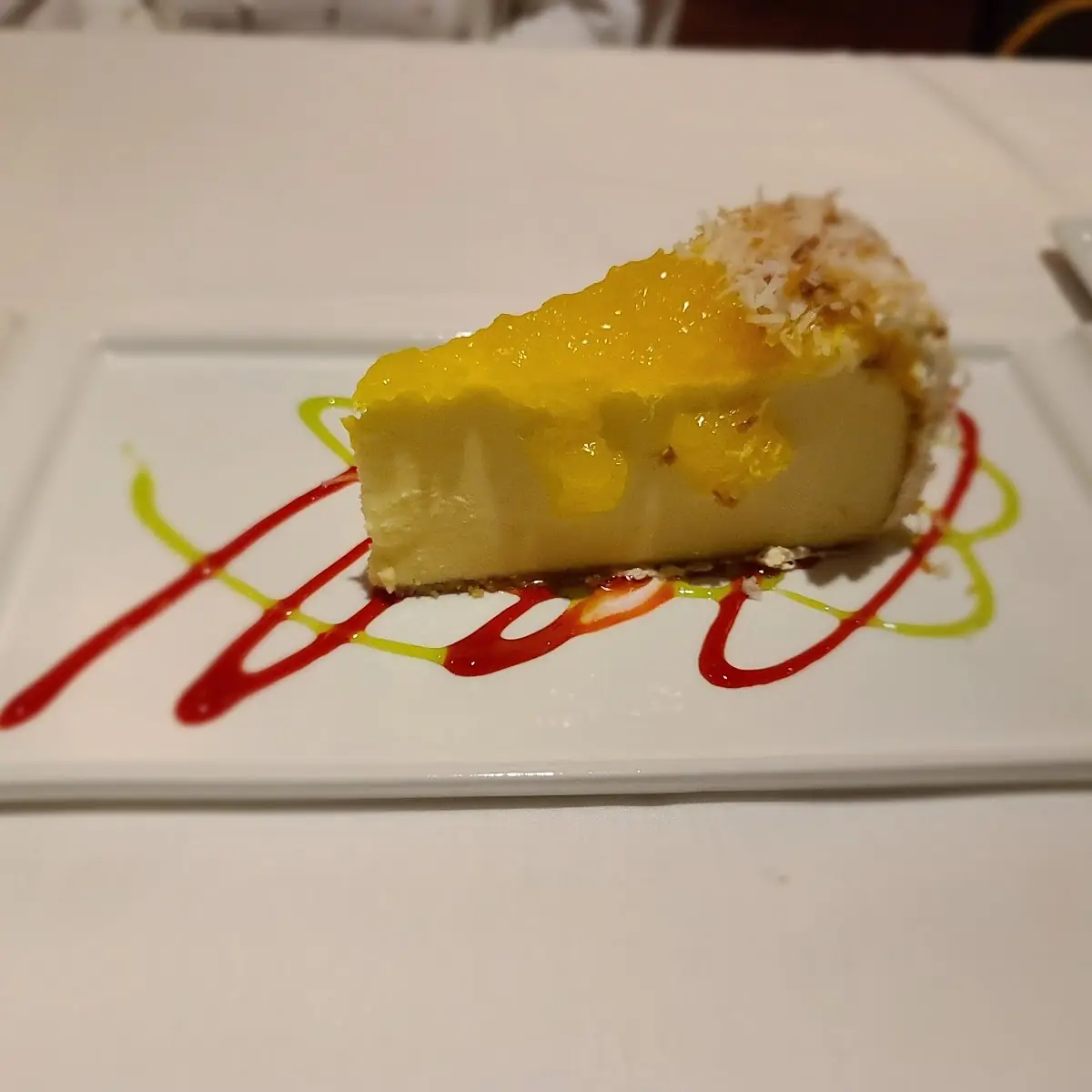 Pina Colada Cheesecake