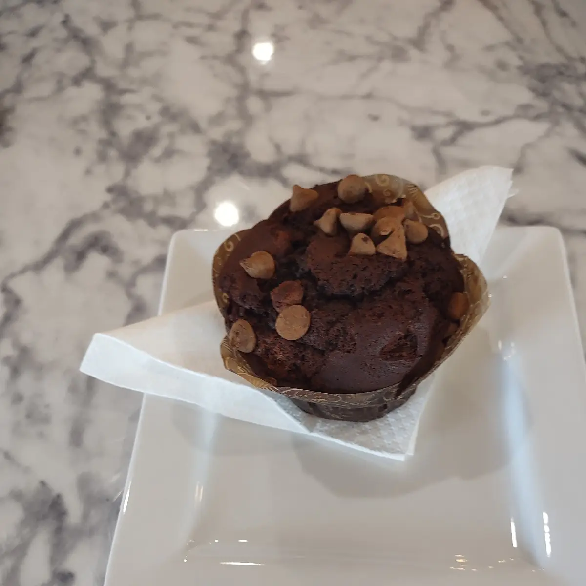 Double Chocolate Chip Muffin