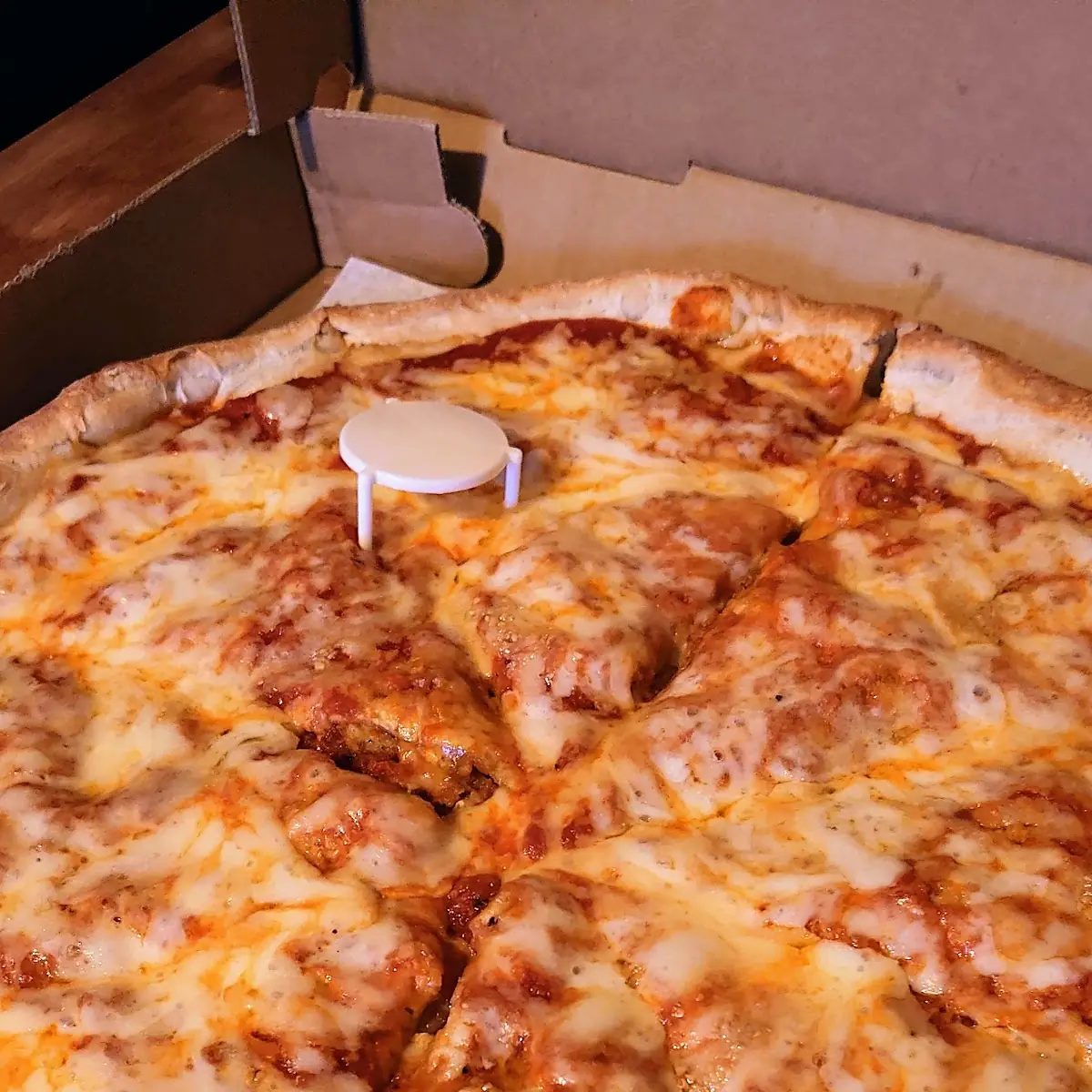 Chicken Parm Stuffed Pizza