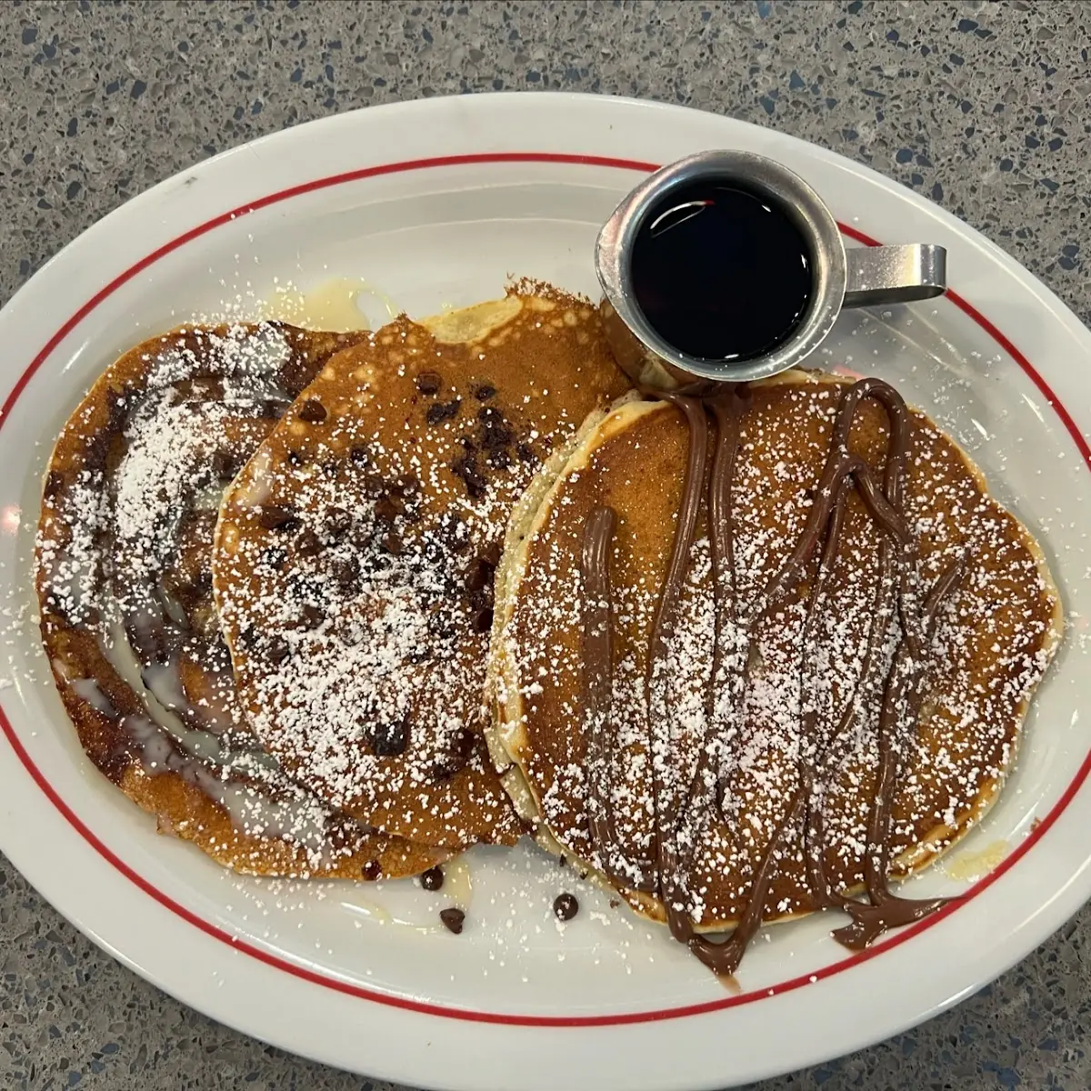 Cinnamon Swirl Pancakes