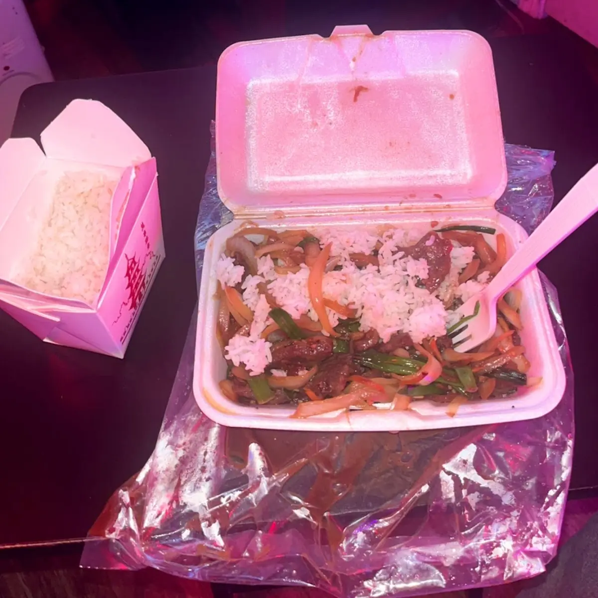 Mongolian Beef with Rice