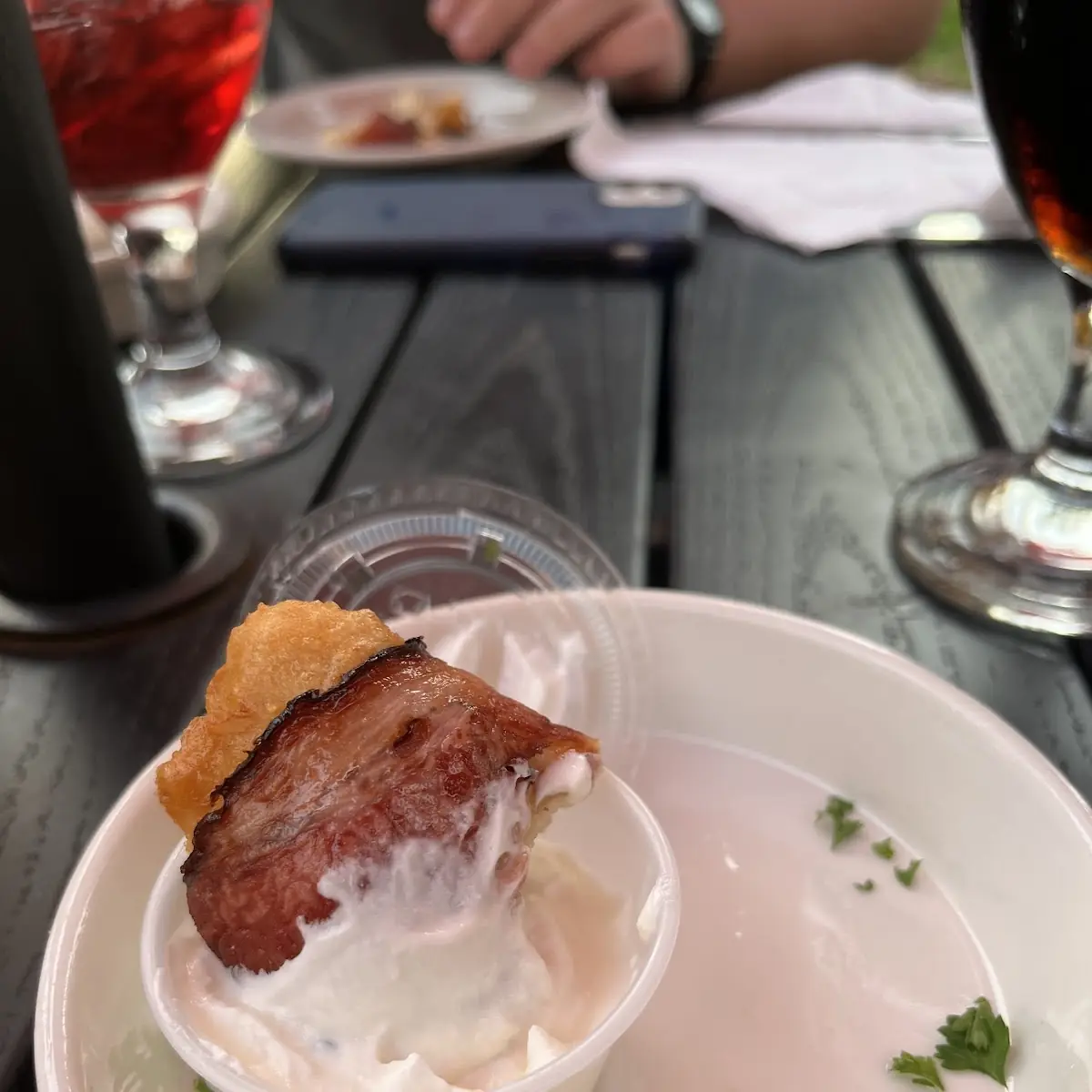 Bacon Wrapped Pierogies