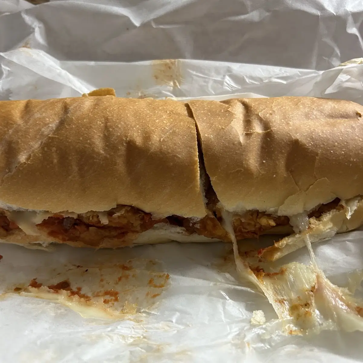 Chicken Parmesan Grinder