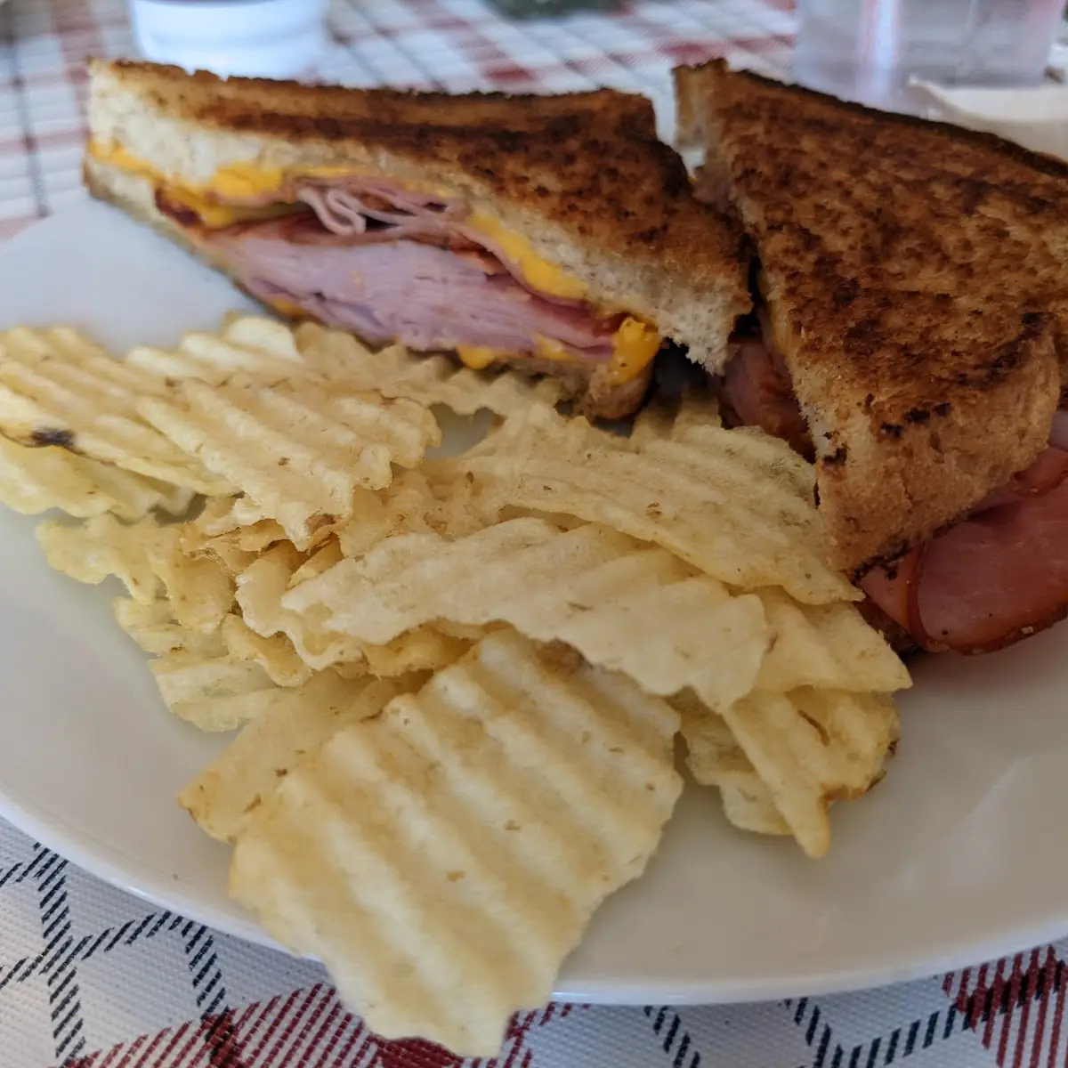 Ham and Cheese Sandwich