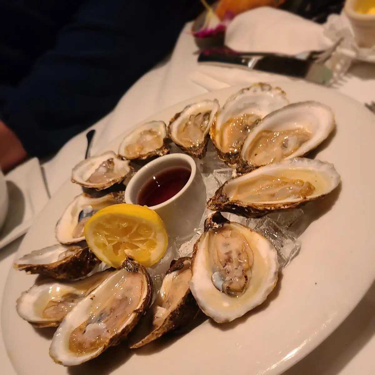 Raw Oysters on the Half Shell