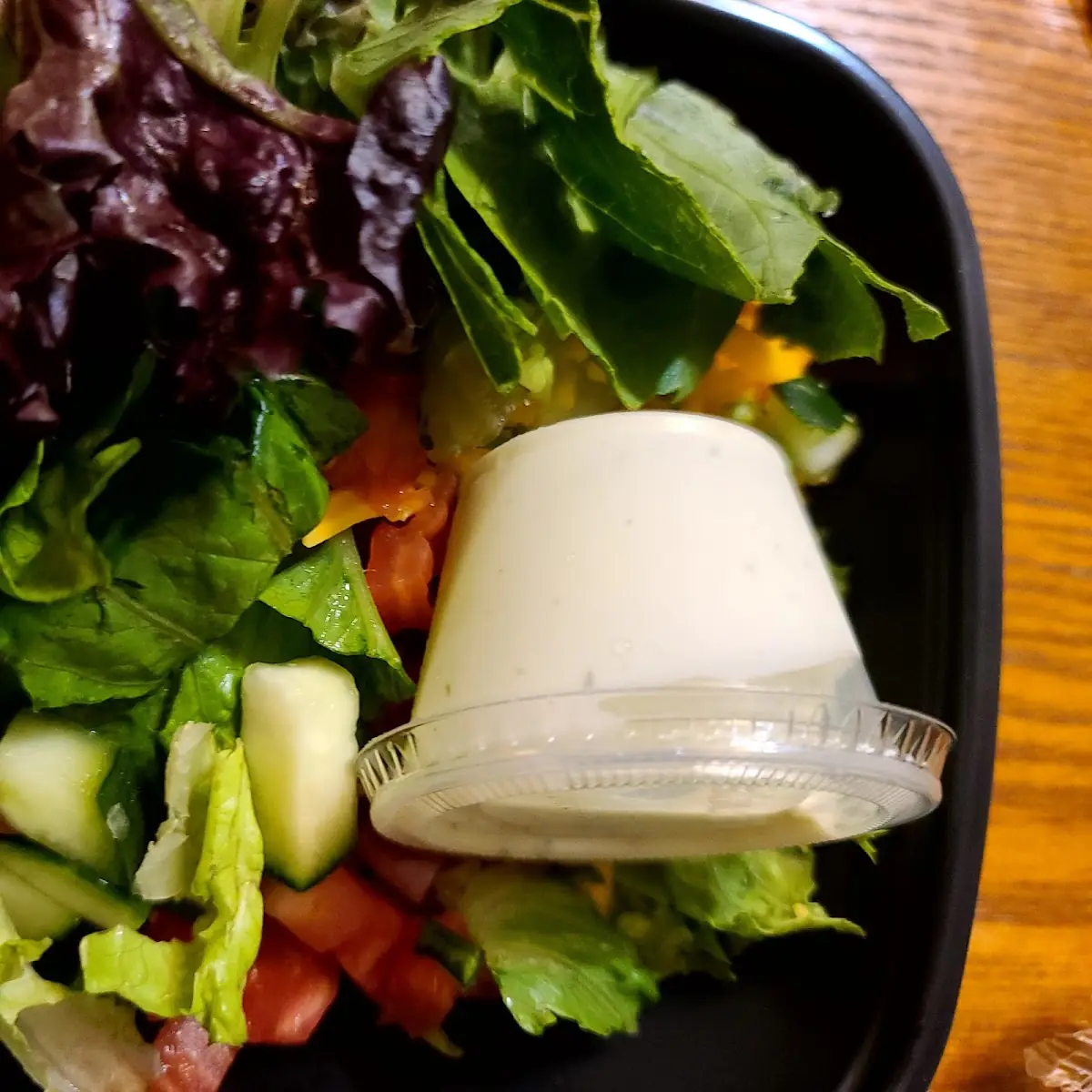 Side Salad with Blue Cheese Dressing