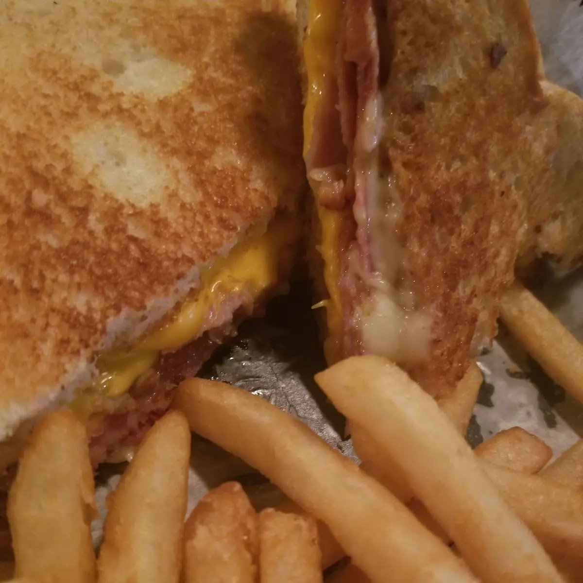 Grilled Ham & Cheese