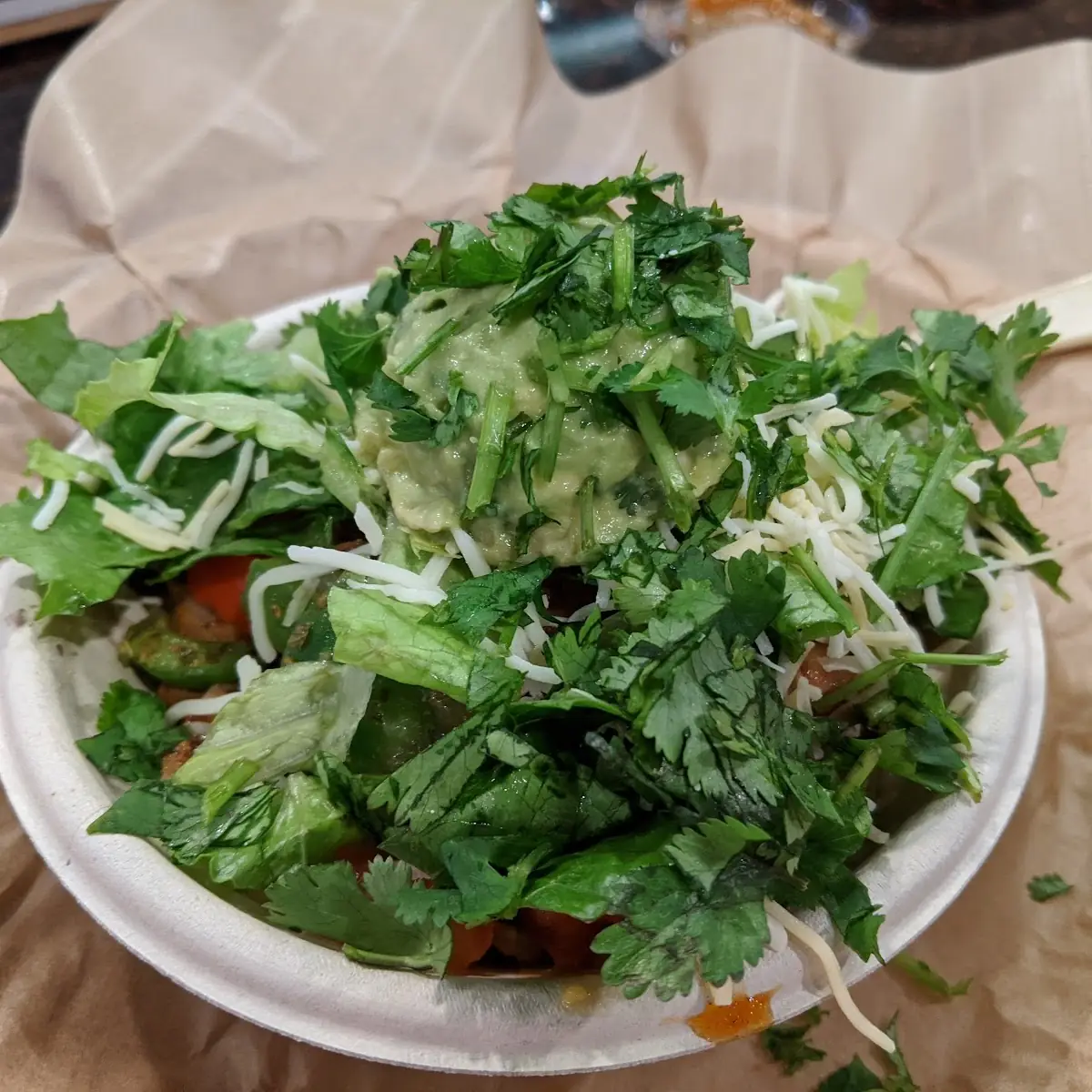 Kids Size Burrito Bowl