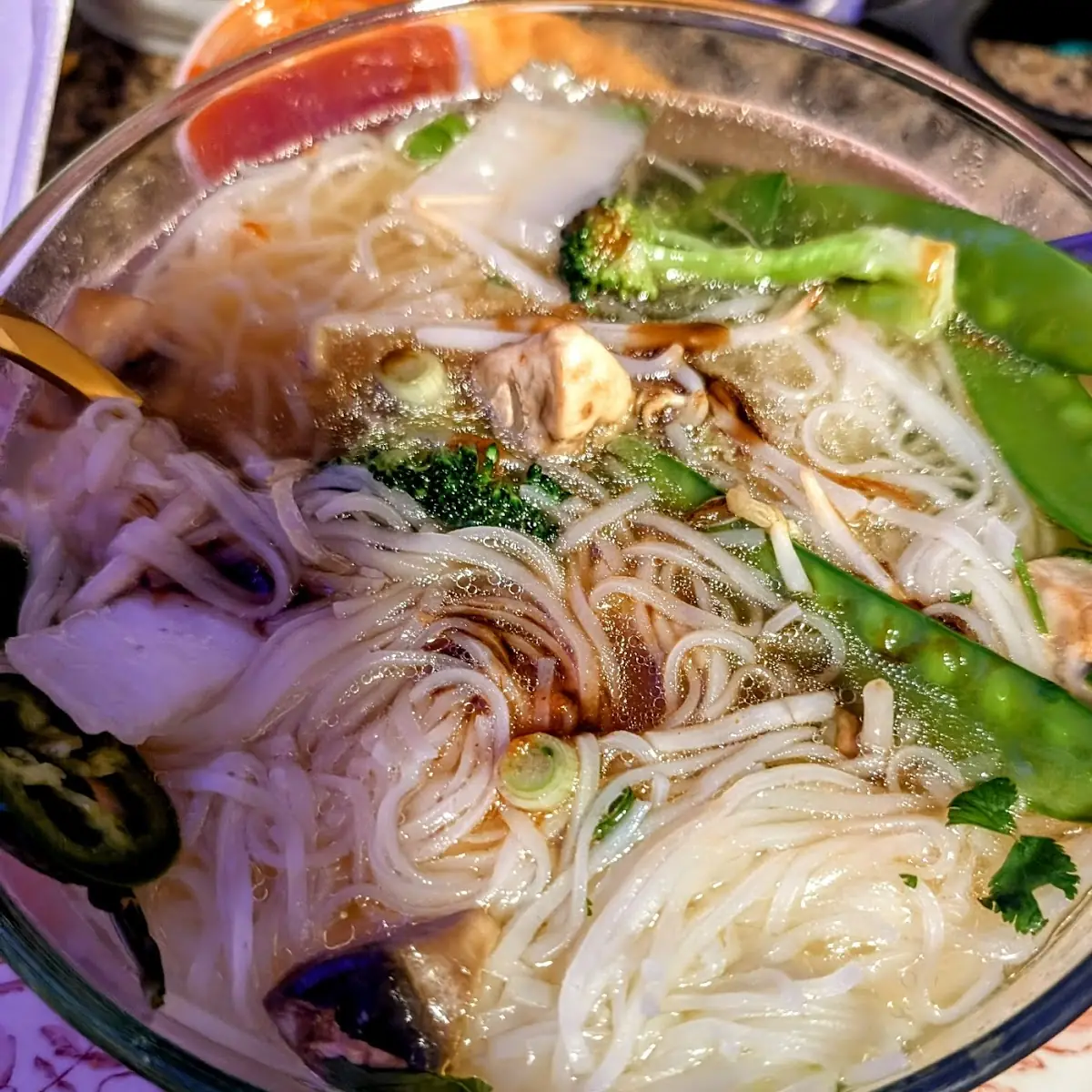Vegetarian Noodle Soup