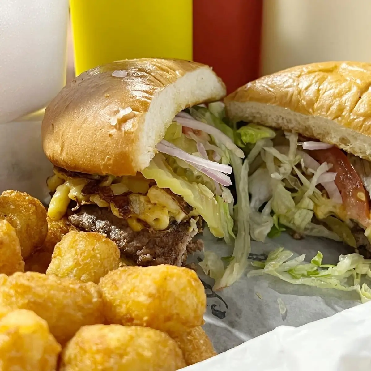 Mac & Cheese Hamburger