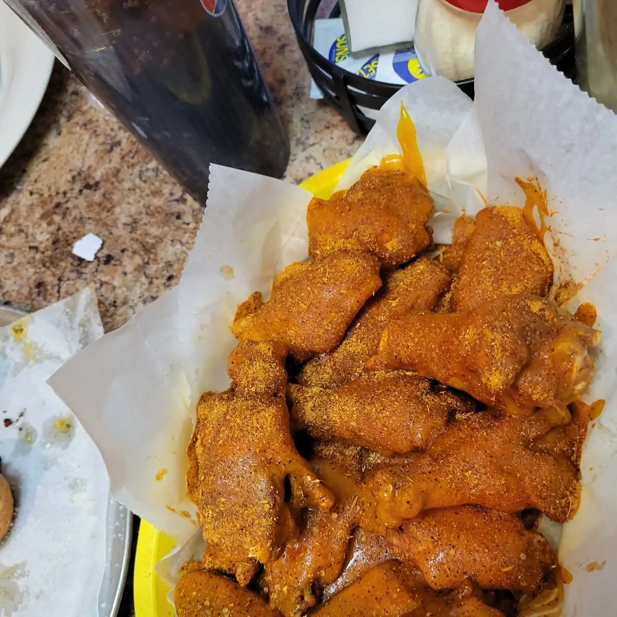Buffalo Wings and BBQ Wings