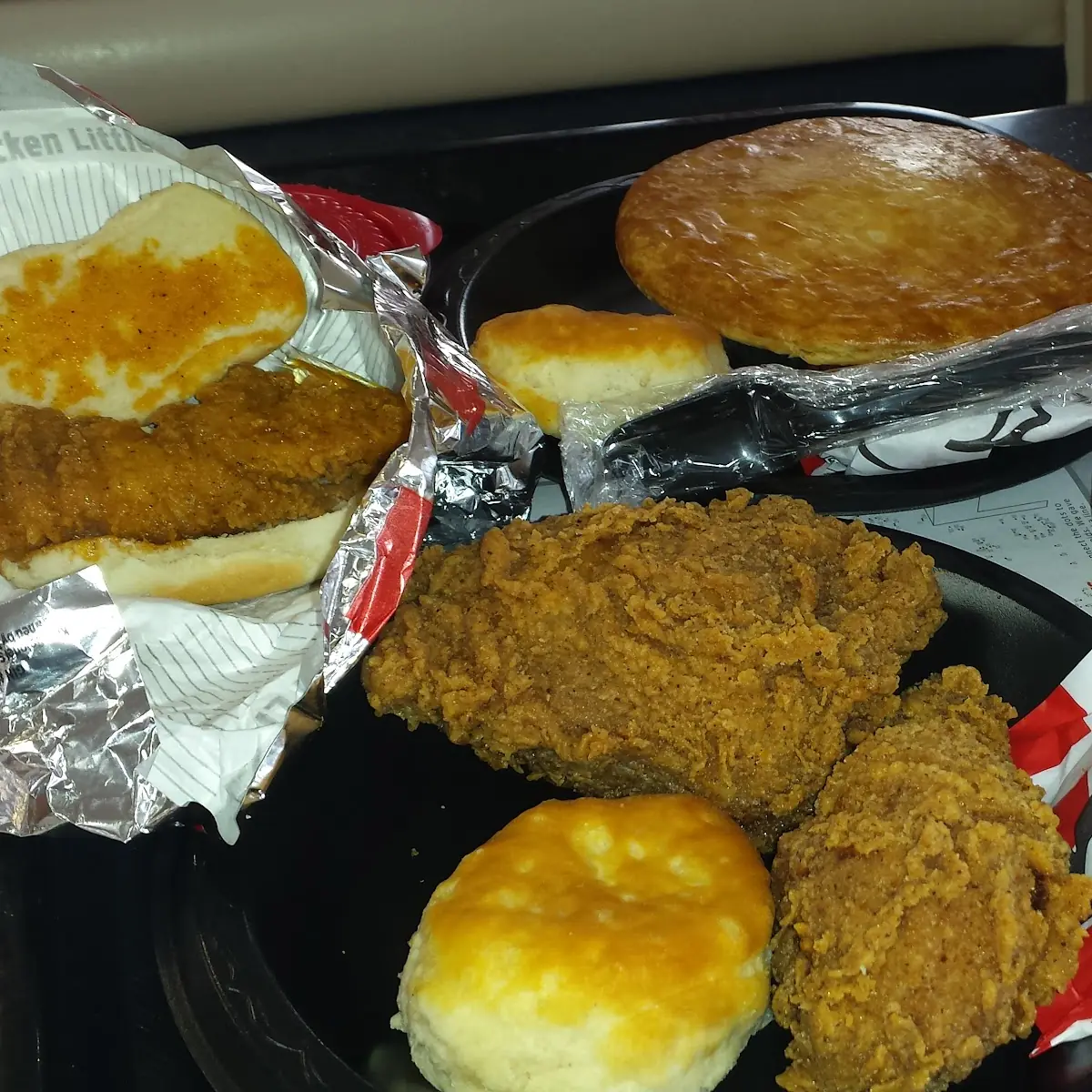 Extra Crispy Chicken and Chicken Pot Pie