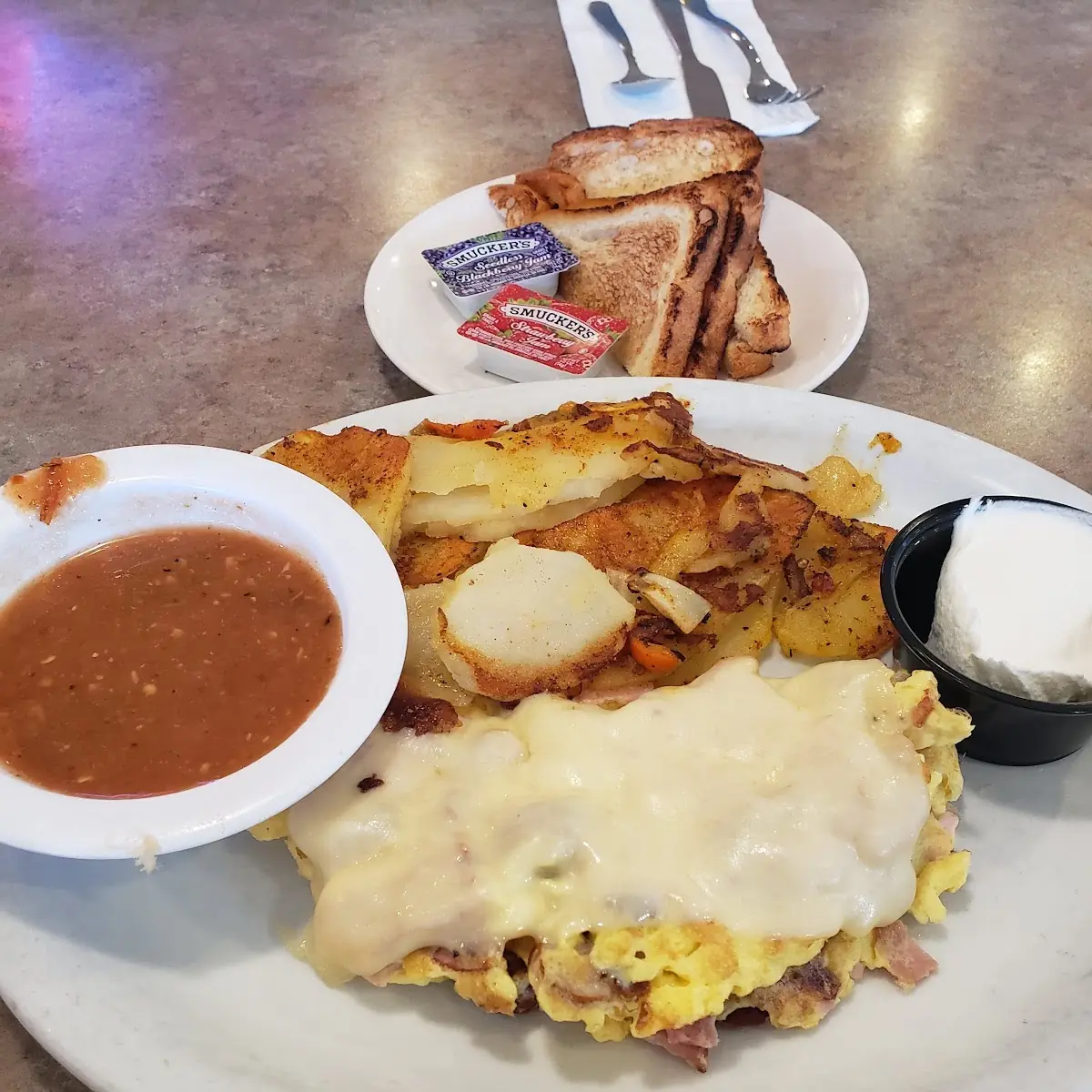 Chicken Fried Steak & Eggs