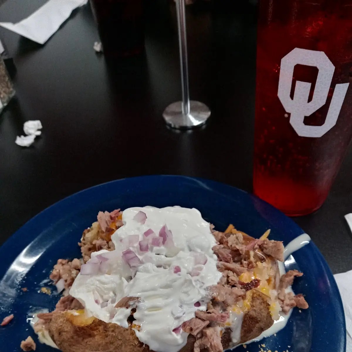 Brisket Loaded Baked Potato