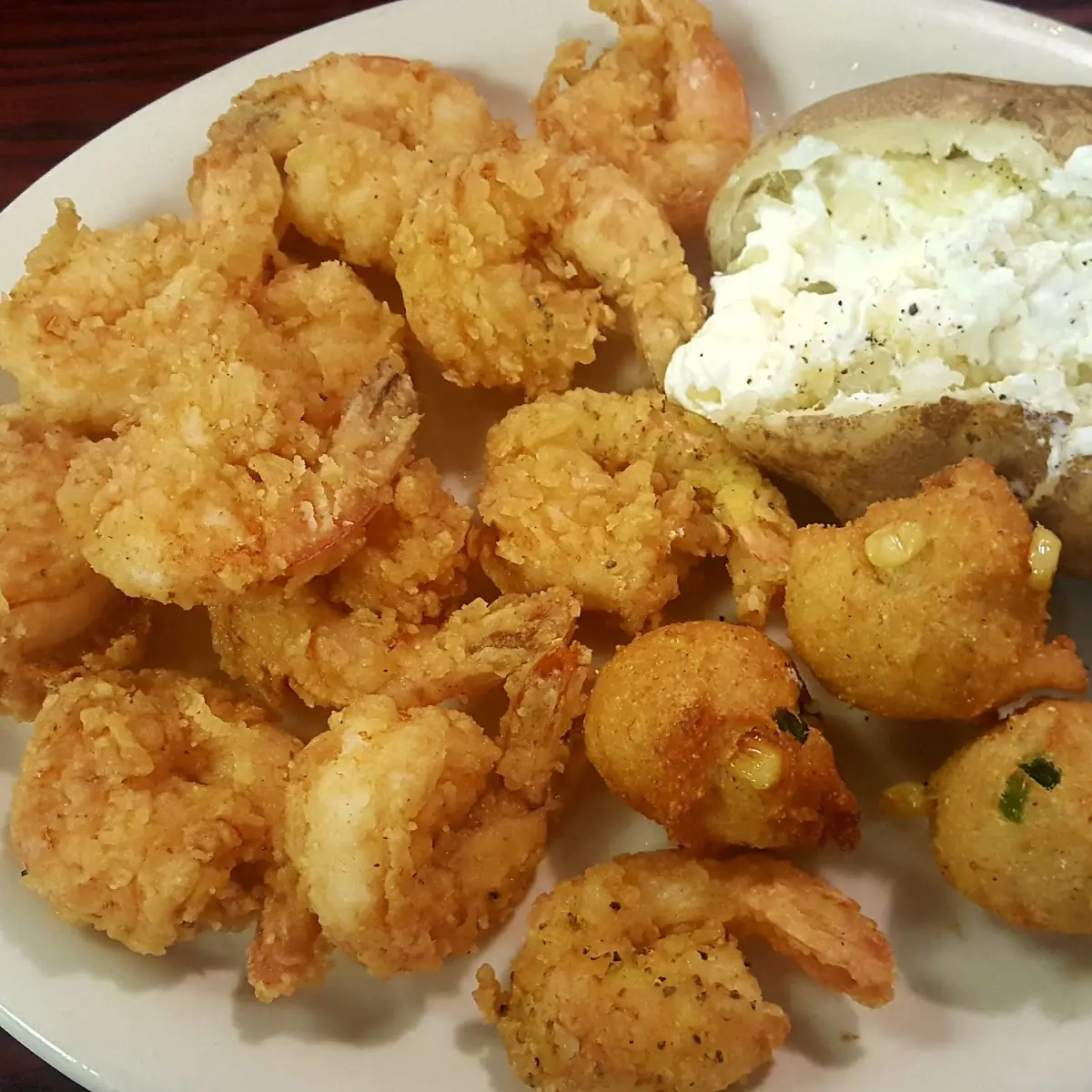 Fried Shrimp Platter