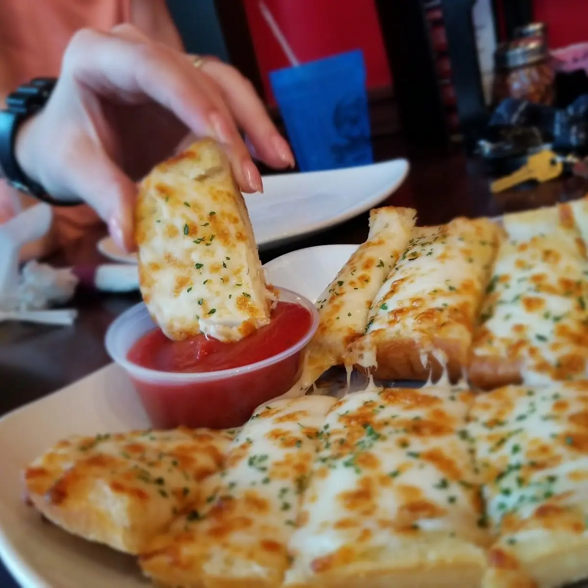 Cheesy Garlic Bread Sticks