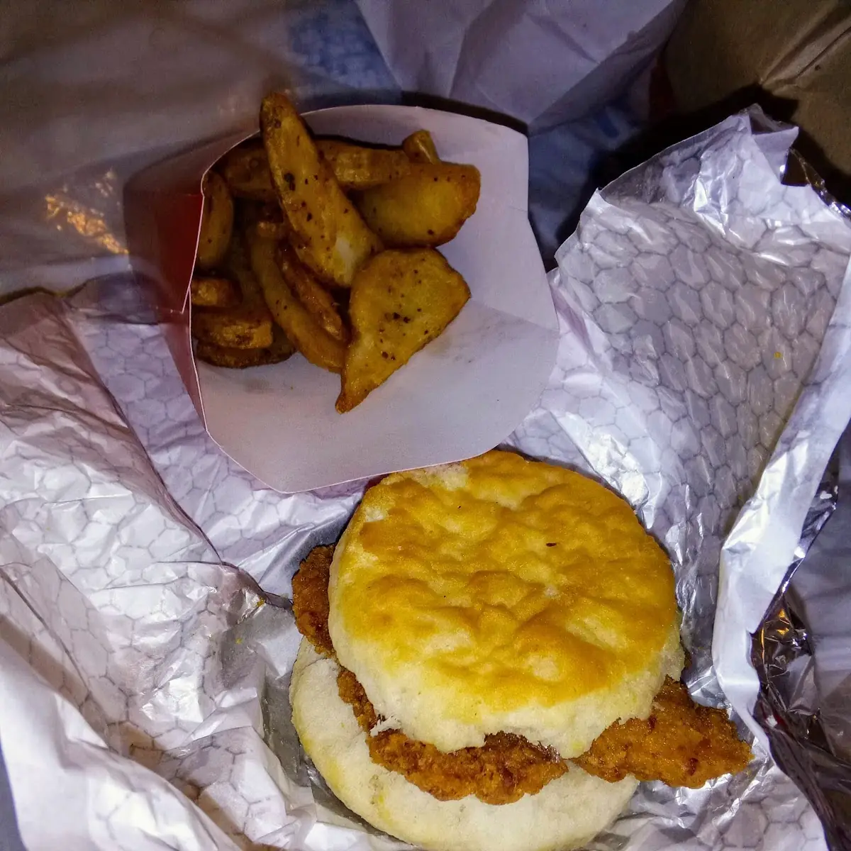 Honey Butter Chicken Biscuit