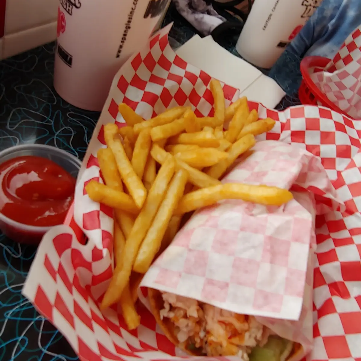 Sweet Chili Chicken Pita
