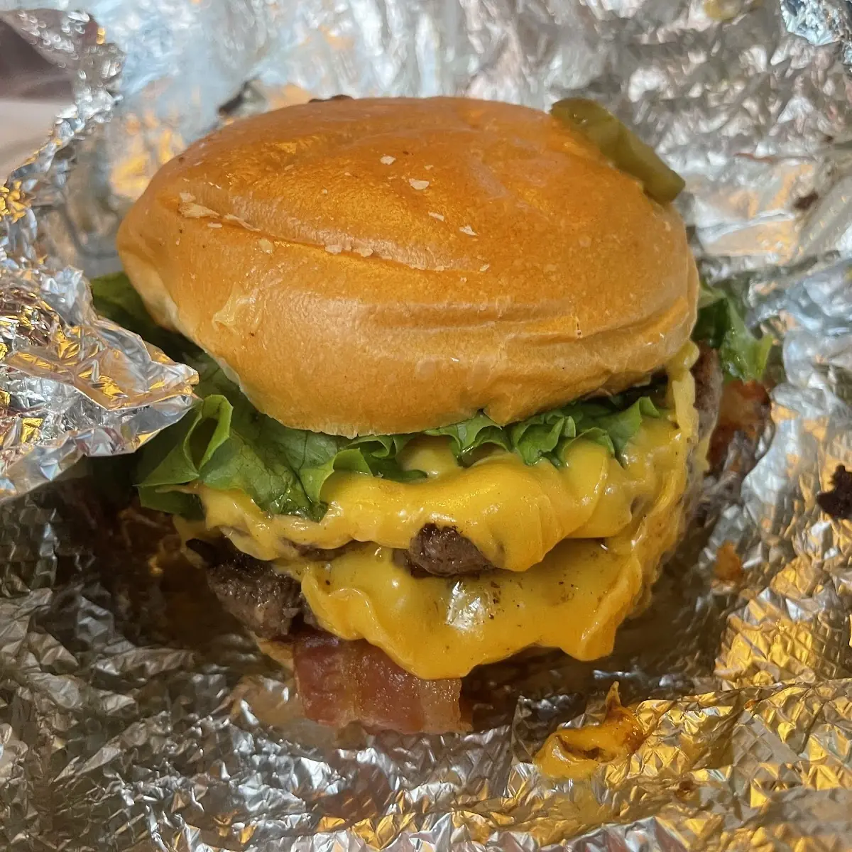 Double Bacon Cheeseburger