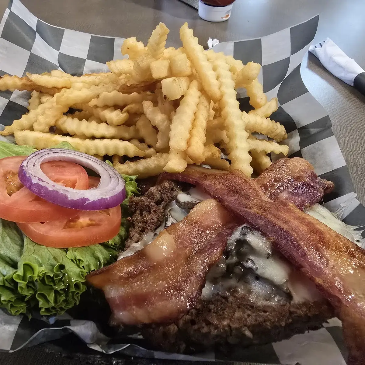 Mushroom Swiss Burger