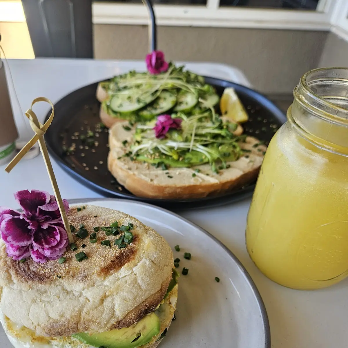 English Muffin Avocado And