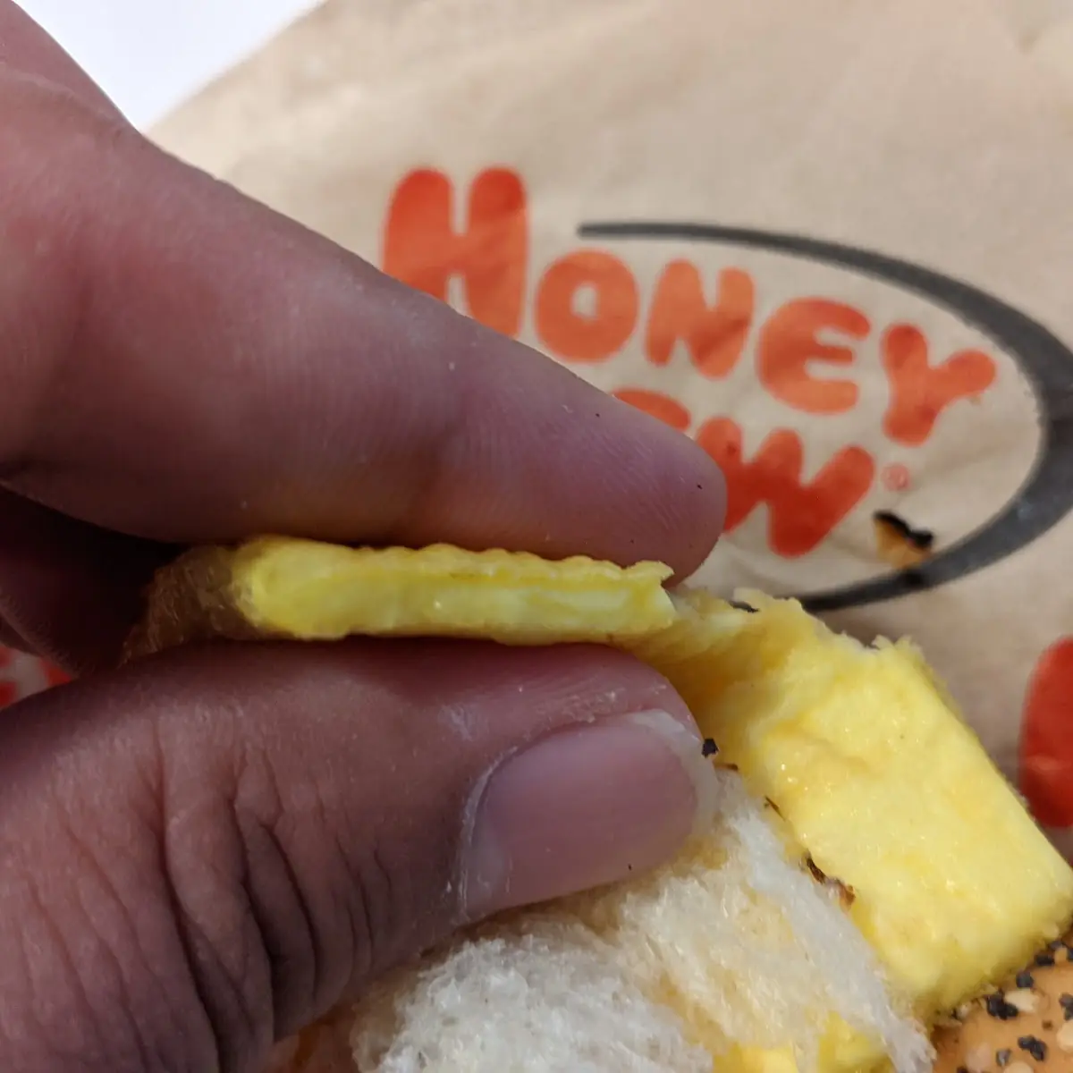 Egg and Cheese Bagel Sandwich