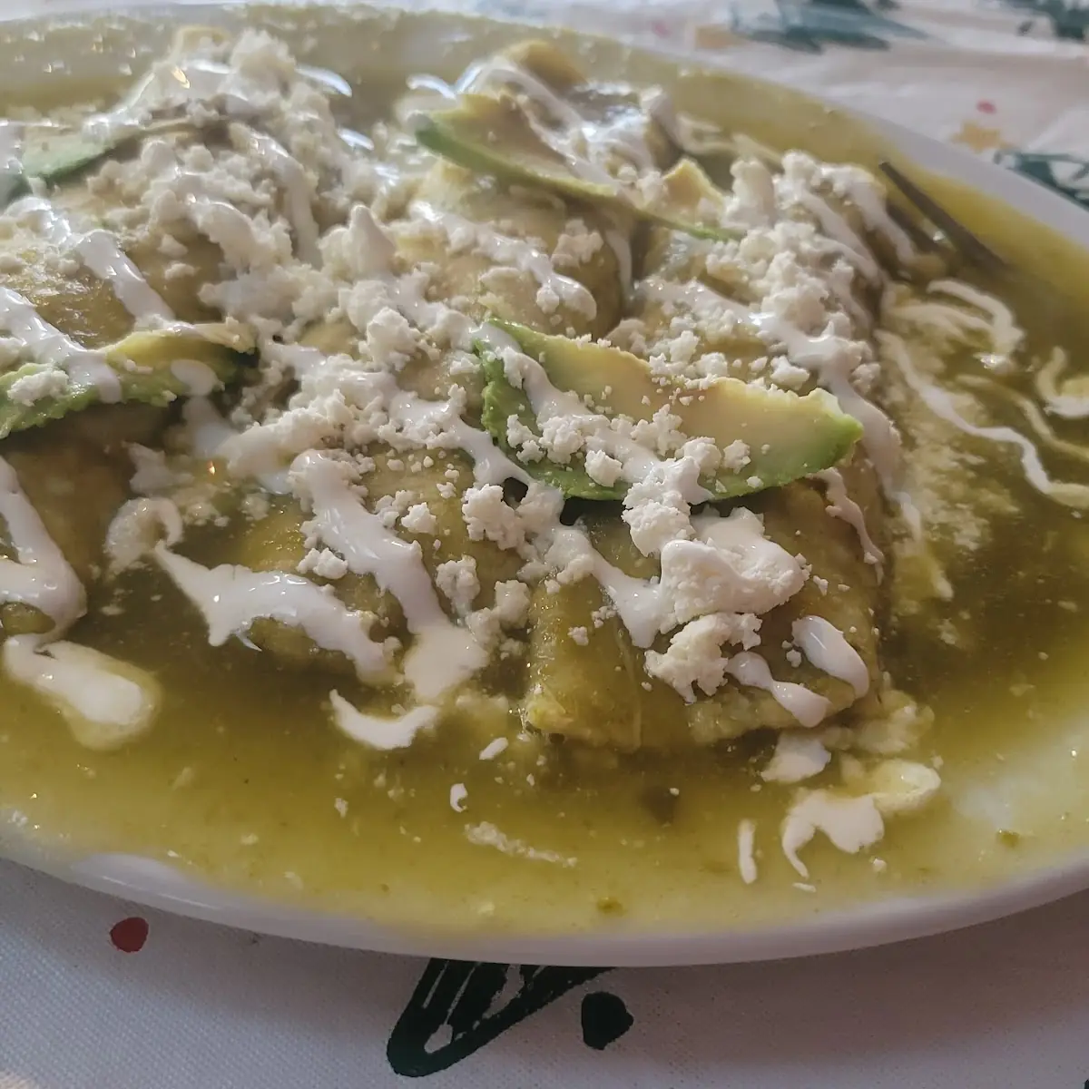 Enchiladas Verdes