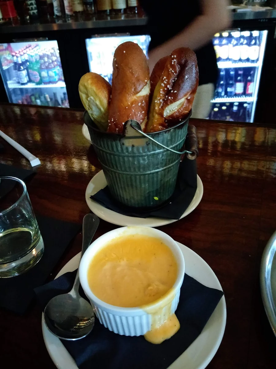 Pretzels with Beer Cheese