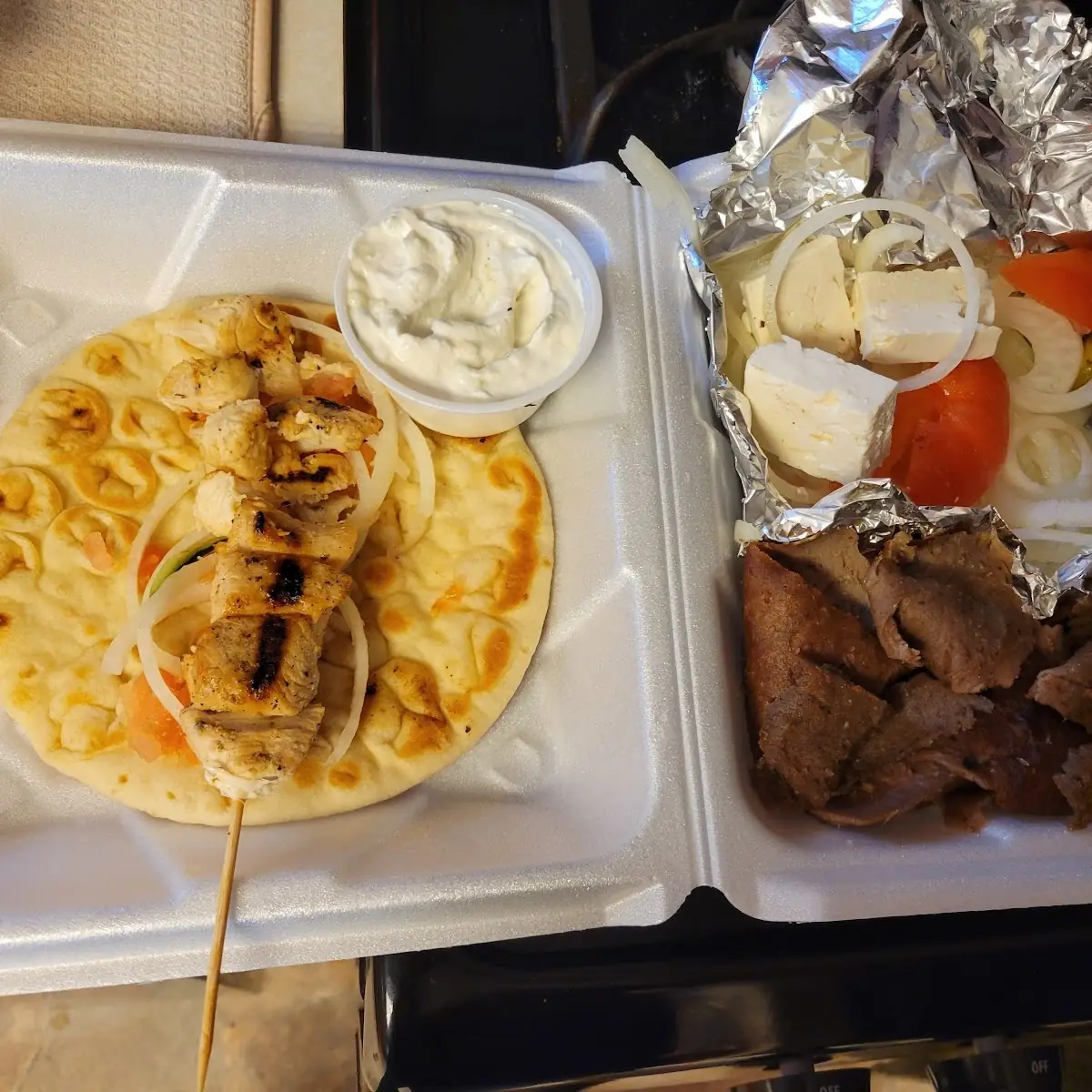 Gyro Mixed Grill Platter