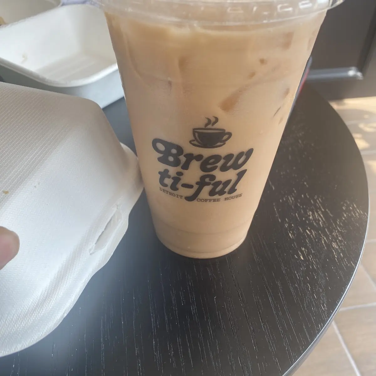 Iced Caramel Coffee Beverage