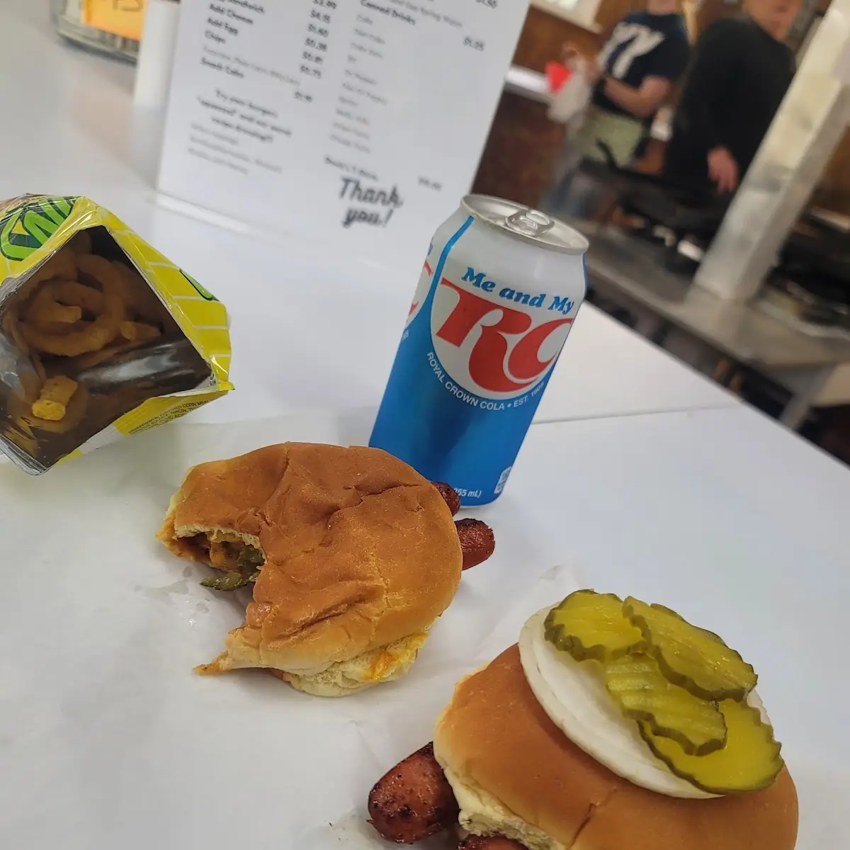 Fried Hot Dogs