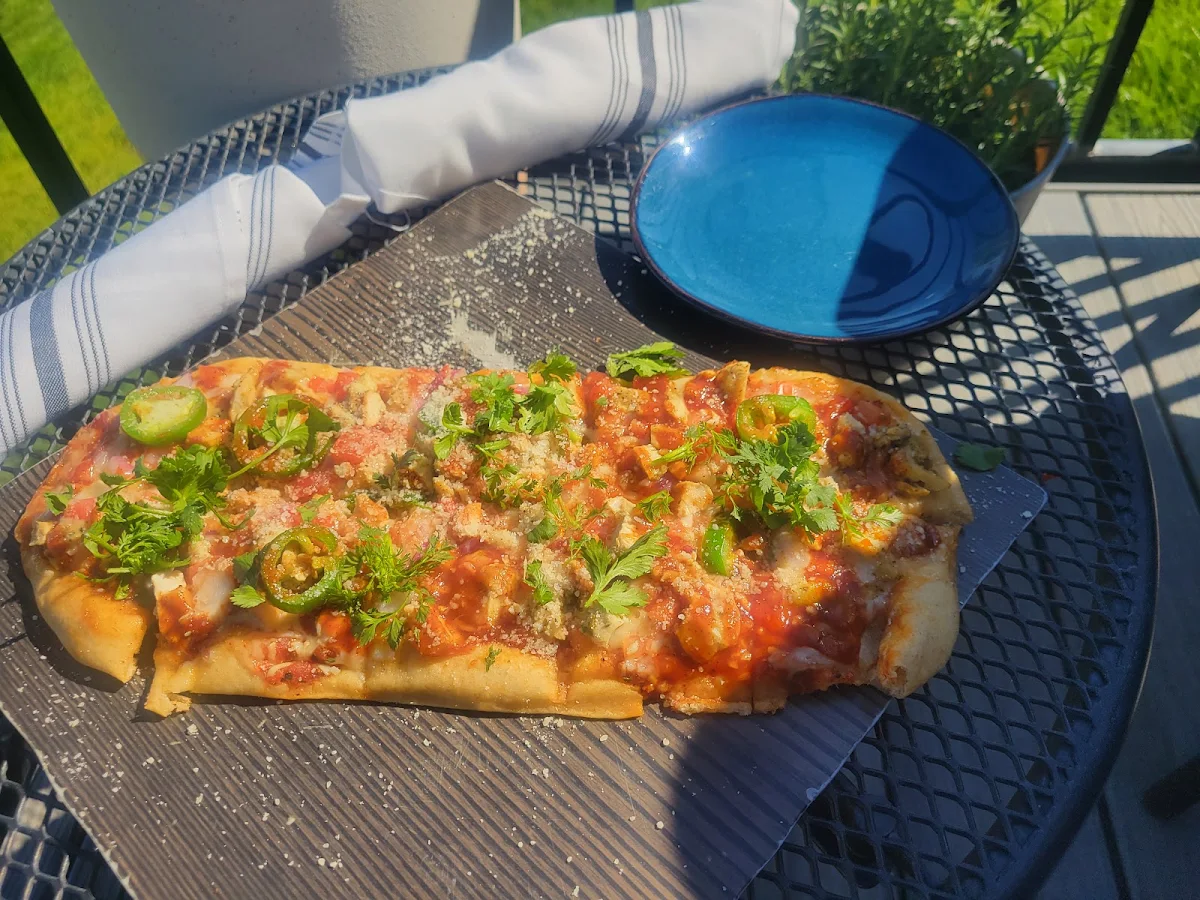 BBQ Chicken Flatbread Pizza