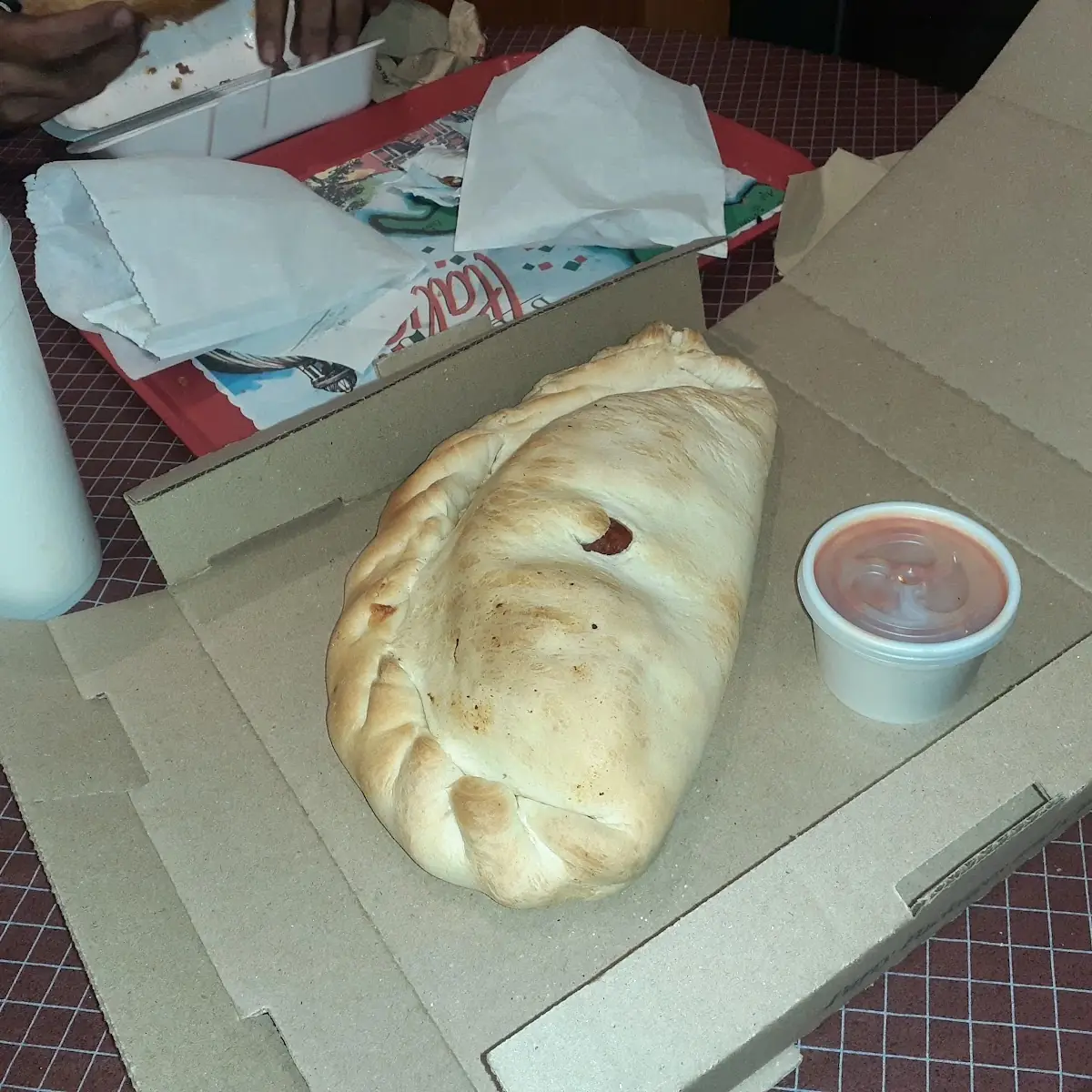 Pepperoni Calzone 12
