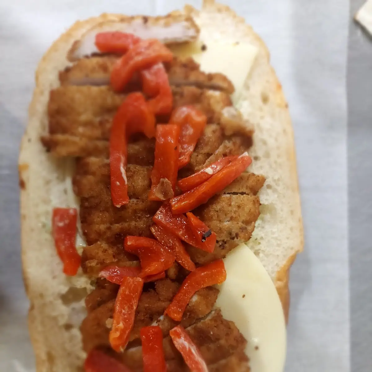 Roasted Red Pepper Cutlet