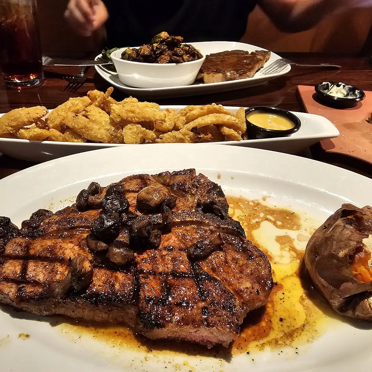 Porterhouse Steak and Sweet Potato