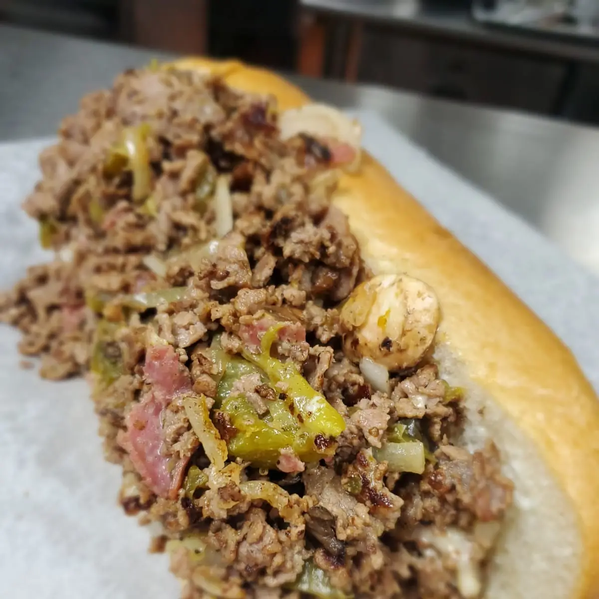 Steak Bomb Sandwich