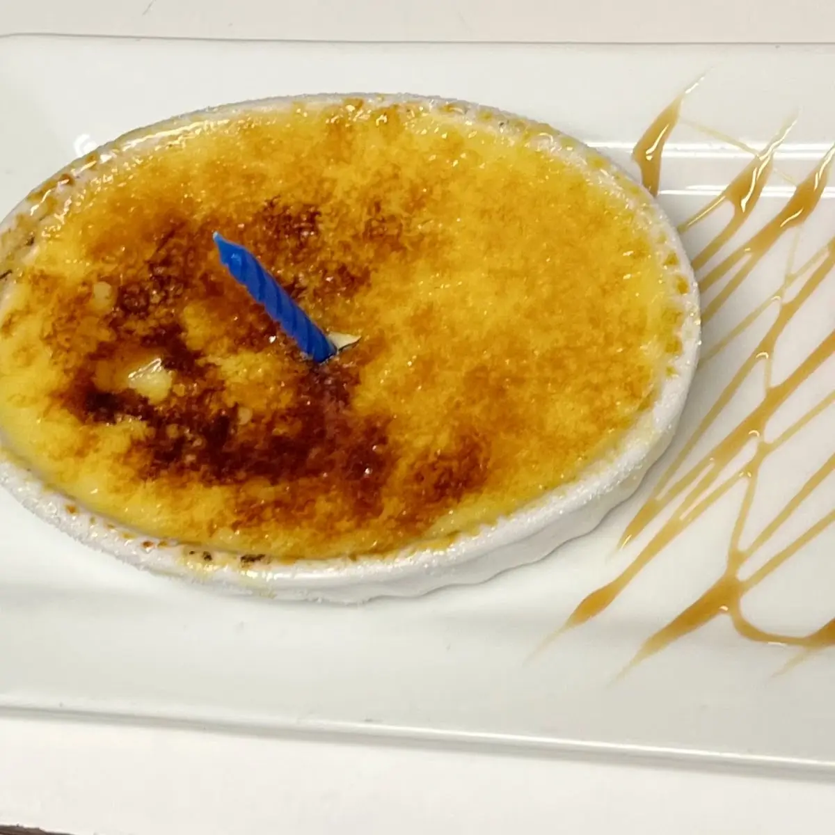 Happy Birthday Crème Brûlée