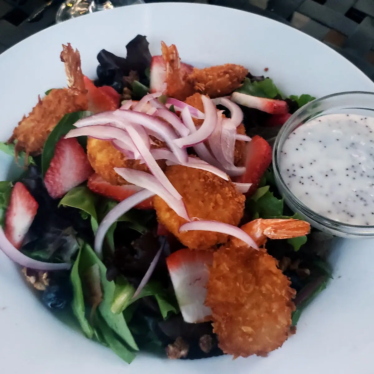 Coconut Shrimp Salad