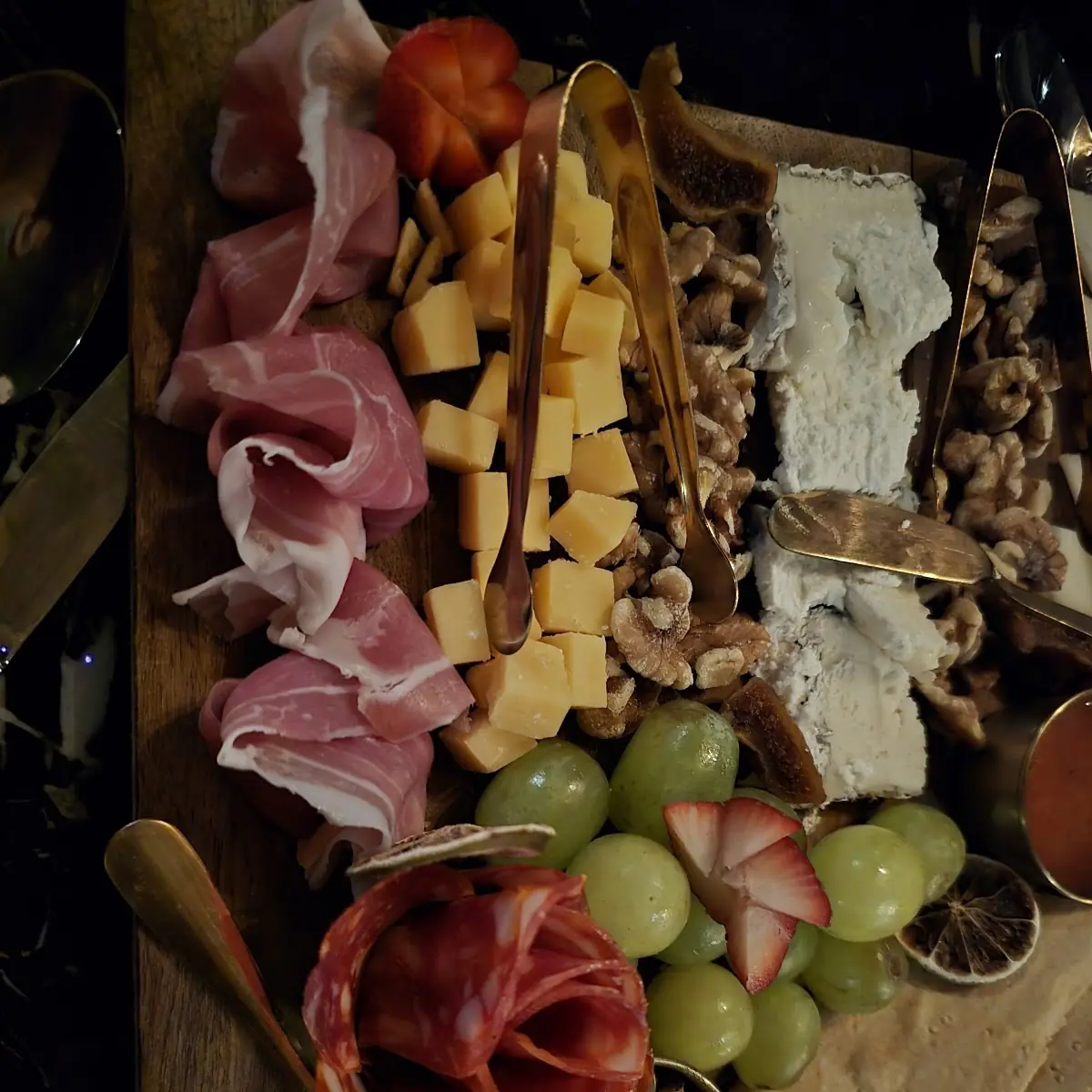 3 Cheese Charcuterie Board